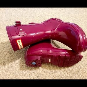 Hunter rain boots